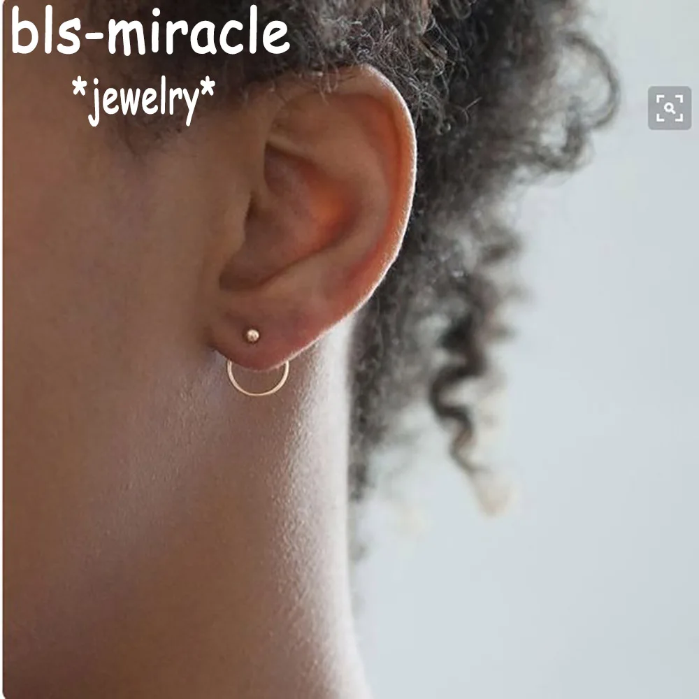 Bls-miracle New Fashion Jewelry Cute Gold Color Geometric Round Metal Stud Earrings Best Gift For Women Girl Wholesale E299
Bls-miracle New Fashion Jewelry Cute Gold Color Geometric Round Metal Stud Earrings Best Gift For Women Girl Wholesale E299