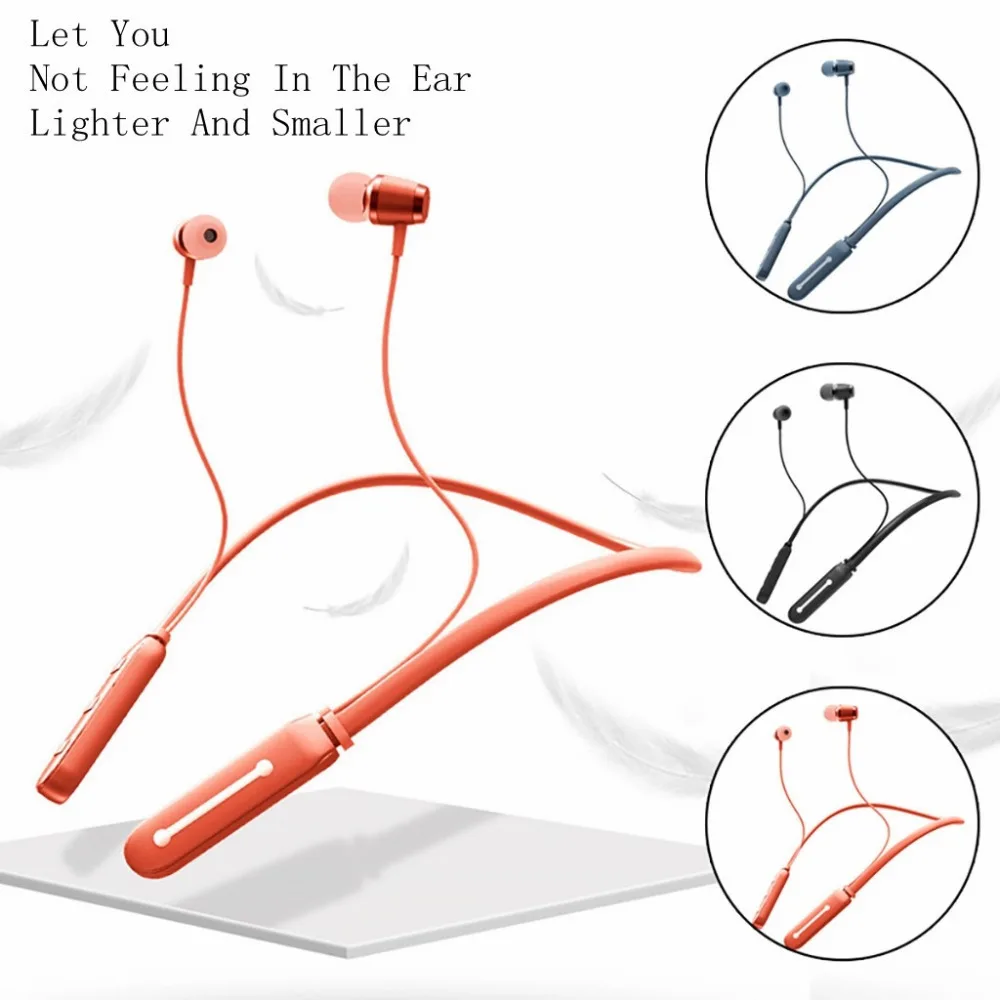 Sports Bluetooth 5.0 Headphones In-Ear Neck Card MP3 Stereo Headset IPX5 with Stereo Wireless Microphone Wireless Headset
Sports Bluetooth 5.0 Headphones In-Ear Neck Card MP3 Stereo Headset IPX5 with Stereo Wireless Microphone Wireless Headset