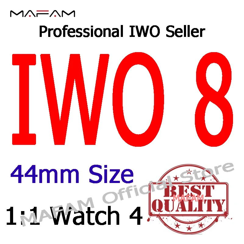 MAFAM Bluetooth Smart Watch IWO 8 smartwatch 1:1 44mm case for ios apple iPhone Android phone Not apple watch PK iwo 5 6 7 +Box
MAFAM Bluetooth Smart Watch IWO 8 smartwatch 1:1 44mm case for ios apple iPhone Android phone Not apple watch PK iwo 5 6 7 +Box