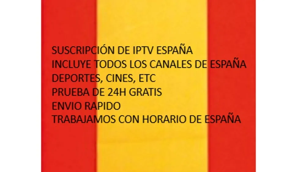 UN ANIO SUSCRIPCION DE IPTV ESPANA, KEPNIX ibravebox SIN CORTES DISFRUTATE TODOS LOS CANALES DE ESPANA BSPORT, CINE, ETC
UN ANIO SUSCRIPCION DE IPTV ESPANA, KEPNIX ibravebox SIN CORTES DISFRUTATE TODOS LOS CANALES DE ESPANA BSPORT, CINE, ETC