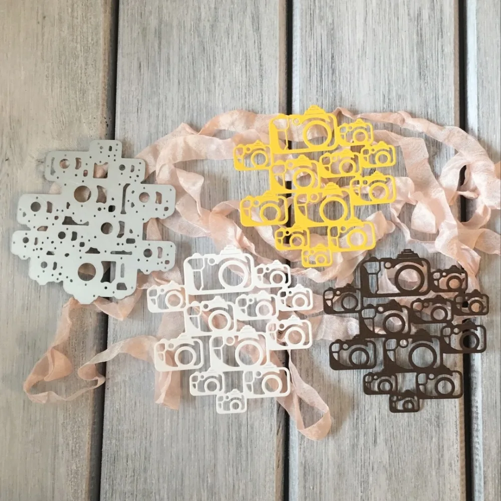 ArtScrap Background Cameras Metal Cutting Dies Stencils For DIY Scrapbooking Card Decorative Craft Embossing Die Cuts | Art: 13
ArtScrap Background Cameras Metal Cutting Dies Stencils For DIY Scrapbooking Card Decorative Craft Embossing Die Cuts | Art: 13