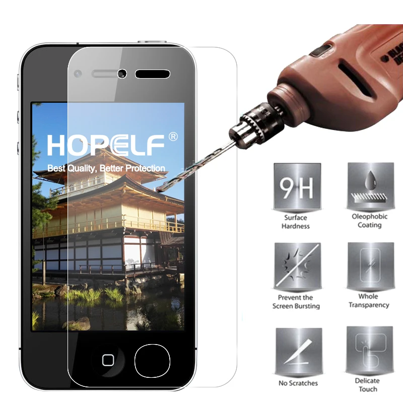 Tempered Glass for iPhone 4 4s Screen Protector 9H 2.5D Phone on the Protective Screen Protector for iPhone 4 4s Tempered Glass
Tempered Glass for iPhone 4 4s Screen Protector 9H 2.5D Phone on the Protective Screen Protector for iPhone 4 4s Tempered Glass