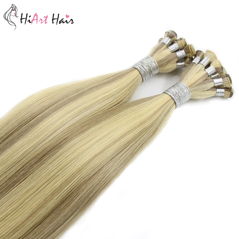 HiArt 120g/pc Hand tied Weft Extension 100% Real Human Remy Hair Extensions Double Drawn Hair Bundles Straight Handmade 14"
HiArt 120g/pc Hand tied Weft Extension 100% Real Human Remy Hair Extensions Double Drawn Hair Bundles Straight Handmade 14"