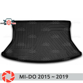 Trunk mat for Datsun Mi-Do 2015~2019 trunk floor rugs non slip polyurethane dirt protection interior trunk car styling
Trunk mat for Datsun Mi-Do 2015~2019 trunk floor rugs non slip polyurethane dirt protection interior trunk car styling