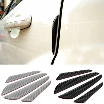 4pcs/lot Carbon Fiber Car Front Bumper Lip Car Stickers Splitter Fin Air Knife Auto Body Kit Car Spoiler Canards Valence Chin
4pcs/lot Carbon Fiber Car Front Bumper Lip Car Stickers Splitter Fin Air Knife Auto Body Kit Car Spoiler Canards Valence Chin