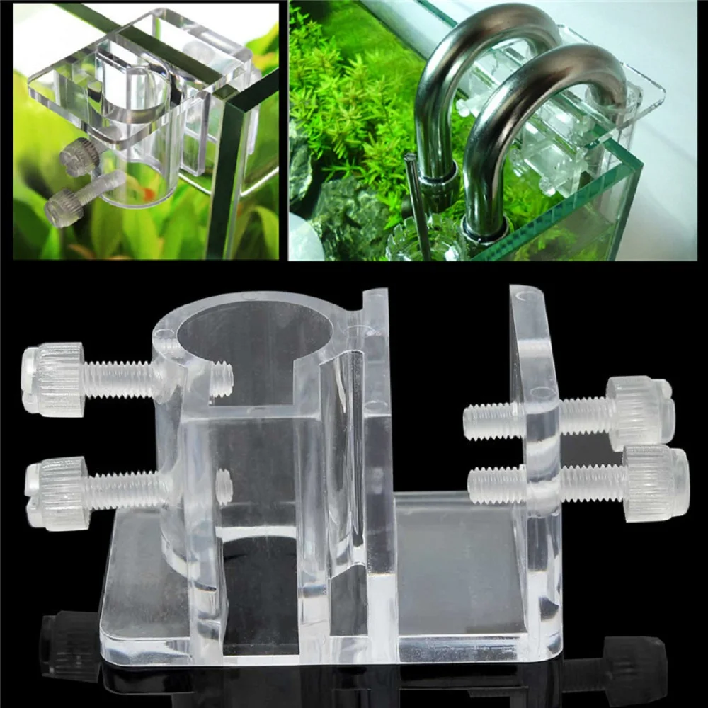 Acrylic Pipe Tube Holder Aquarium Filter Filtration Hose Mount Fix Clip Clamp Water Flow Glass Fish Tank Hanger tubos reef Part
Acrylic Pipe Tube Holder Aquarium Filter Filtration Hose Mount Fix Clip Clamp Water Flow Glass Fish Tank Hanger tubos reef Part