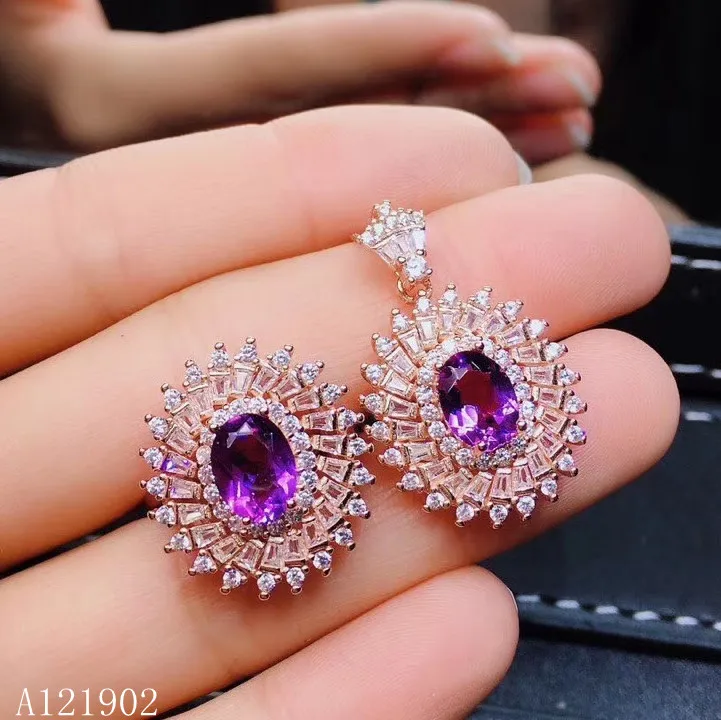 KJJEAXCMY exquisite jewelry 925 sterling silver inlaid natural gem Amethyst Pendant Necklace Ring suit support detection
KJJEAXCMY exquisite jewelry 925 sterling silver inlaid natural gem Amethyst Pendant Necklace Ring suit support detection