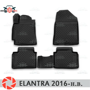 Floor mats for Hyundai Elantra 2016- rugs non slip polyurethane dirt protection interior car styling accessories
Floor mats for Hyundai Elantra 2016- rugs non slip polyurethane dirt protection interior car styling accessories