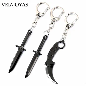 Counter Strike CSGO Keychain Karambit M9 Dagger Claw Knife Weapon Model Alloy keyring 6.5cm Chaveiro car pendant Charm Jewelry
Counter Strike CSGO Keychain Karambit M9 Dagger Claw Knife Weapon Model Alloy keyring 6.5cm Chaveiro car pendant Charm Jewelry