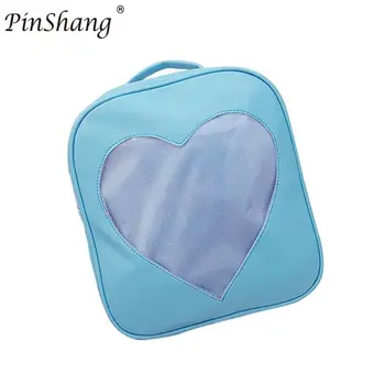 PinShang girl women Backpack Summer Candy Transparent Love Heart School Shoulder Bags Teenager Girls Book Bag ZK25
PinShang girl women Backpack Summer Candy Transparent Love Heart School Shoulder Bags Teenager Girls Book Bag ZK25