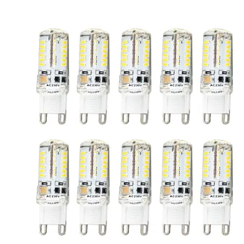 10x LED Bulb lamp SMD 3014 G9 5W 58LED Corn Light AC 220V 360 Degree Replace Halogen Lamp Warm white good quality LED
10x LED Bulb lamp SMD 3014 G9 5W 58LED Corn Light AC 220V 360 Degree Replace Halogen Lamp Warm white good quality LED
