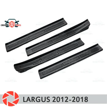 Door sills for Lada Largus 2012-2018 plastic ABS step plate inner trim accessories protection scuff car styling decoration
Door sills for Lada Largus 2012-2018 plastic ABS step plate inner trim accessories protection scuff car styling decoration