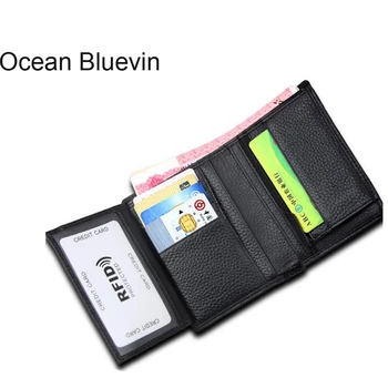 OCEAN BLUEVIN New Men Genuine Leather Wallet Male Coin Purse Men Wallets Litchi pattern RFID Card Holder Male Wallet Small Perse
OCEAN BLUEVIN New Men Genuine Leather Wallet Male Coin Purse Men Wallets Litchi pattern RFID Card Holder Male Wallet Small Perse