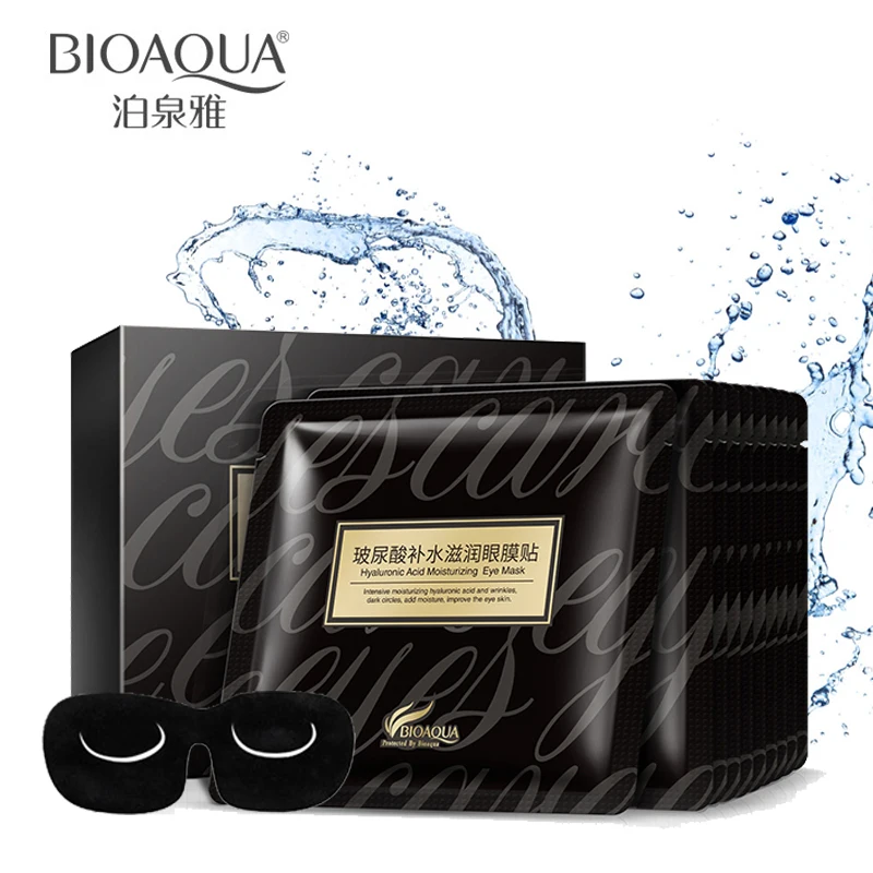 10Pcs/lot BIOAQUA Hyaluronic Acid Moisturizing Eye Mask Replenish Collagen Eye Patch For Remove Dark Circles And Anti-Wrinkle
10Pcs/lot BIOAQUA Hyaluronic Acid Moisturizing Eye Mask Replenish Collagen Eye Patch For Remove Dark Circles And Anti-Wrinkle