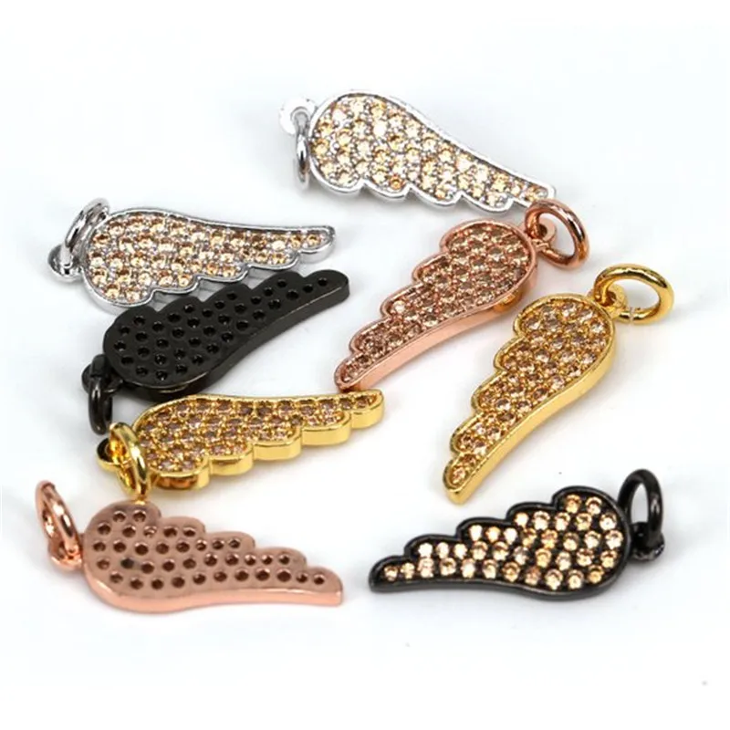 Fashion Micro Pave Angel Wing Pendant CZ Angel Wing Charm Angel Wing Necklace Bracelet Hand Chain
Fashion Micro Pave Angel Wing Pendant CZ Angel Wing Charm Angel Wing Necklace Bracelet Hand Chain
