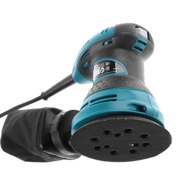Машина шлифовальная эксцентриковая Makita BO5031 (Амплитуда колебаний 2,8 мм, двойная изоляция)