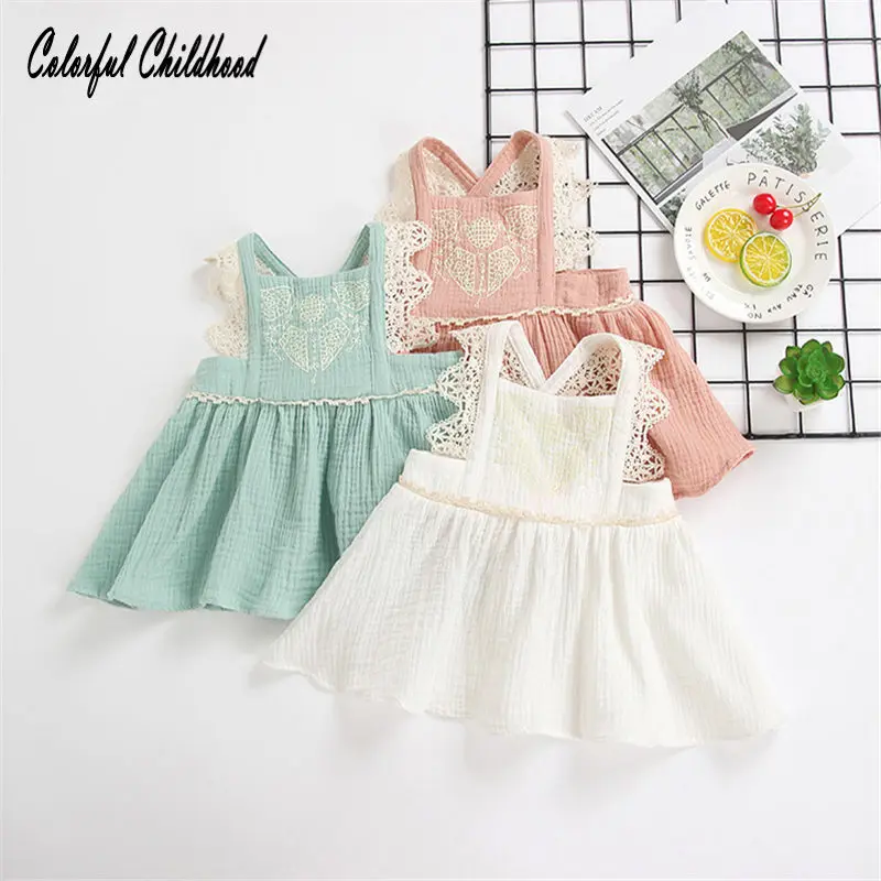 Children's wear cute baby kids new lace sling princess girls Bow tie dress casual summer dress 1-5yrs
Children's wear cute baby kids new lace sling princess girls Bow tie dress casual summer dress 1-5yrs