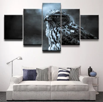 Decorative Wall Art Home Bedroom Living Room 5 Piece Animal Hawk Poster Canvas HD Print Modular Pictures Painting Framework
Decorative Wall Art Home Bedroom Living Room 5 Piece Animal Hawk Poster Canvas HD Print Modular Pictures Painting Framework