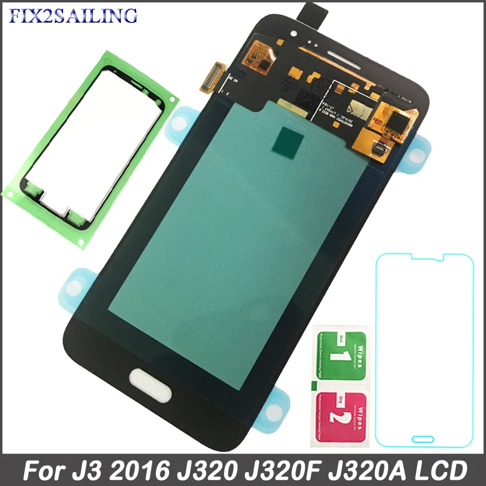 Fix2sailing Super AMOLED LCD For Samsung Galaxy J3 2016 J320 LCD Display Touch Screen Assembly For J320F J320H J320M J320FN
Fix2sailing Super AMOLED LCD For Samsung Galaxy J3 2016 J320 LCD Display Touch Screen Assembly For J320F J320H J320M J320FN