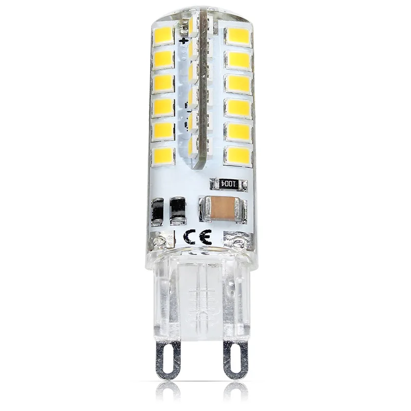 1x LED Bulb SMD 2835 G9 4W 48 leds Corn Light 220V 360 Degree Replace Halogen Lamp 48LED AC 200-240V
1x LED Bulb SMD 2835 G9 4W 48 leds Corn Light 220V 360 Degree Replace Halogen Lamp 48LED AC 200-240V
