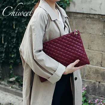 Designer High Quality Women Bag Solid Plaid Envelope Clutch Brand Female Large Casual Bag Luxury Classic Quilted Purses Handbags
Designer High Quality Women Bag Solid Plaid Envelope Clutch Brand Female Large Casual Bag Luxury Classic Quilted Purses Handbags