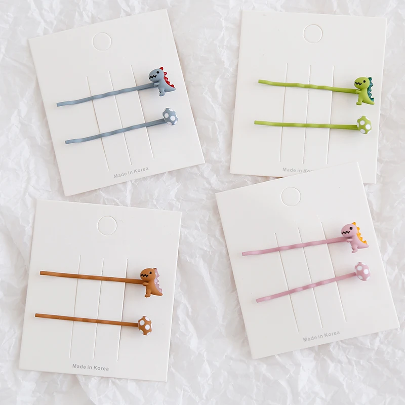 1 Pair Japanese And Korean Version Of Cute Little Cartoon Dinosaur Hairpin Simple Personality Girl Side Clip Hair Accessories
1 Pair Japanese And Korean Version Of Cute Little Cartoon Dinosaur Hairpin Simple Personality Girl Side Clip Hair Accessories