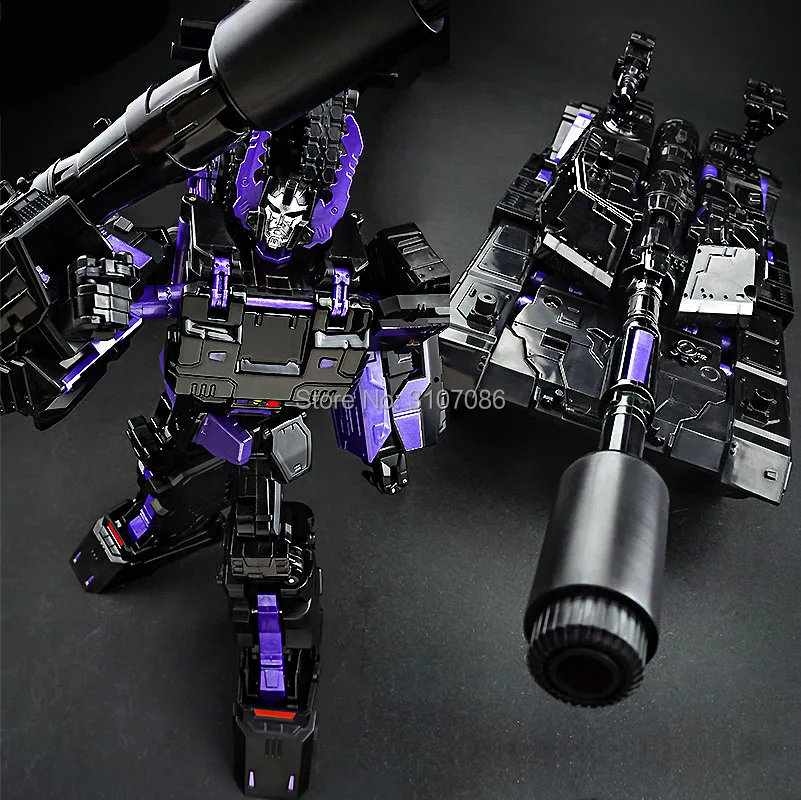 Transformation KBB Galvatron Dark Black Tank Models Alloy Oversize Metal Edition Action Figure Robot Toys
Transformation KBB Galvatron Dark Black Tank Models Alloy Oversize Metal Edition Action Figure Robot Toys