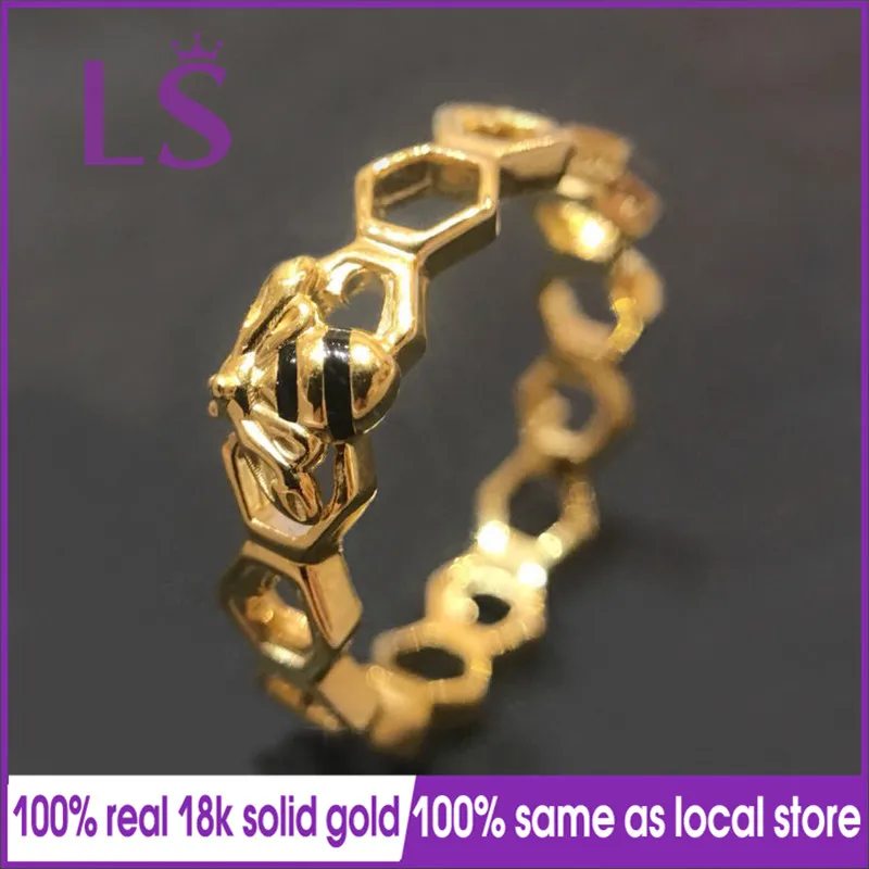LS 2018 New Arrivals Real Limited Edition Black Enamel Honeybee Ring For Women DIY Fashion Rings 100% Fine Jewelry Gift
LS 2018 New Arrivals Real Limited Edition Black Enamel Honeybee Ring For Women DIY Fashion Rings 100% Fine Jewelry Gift