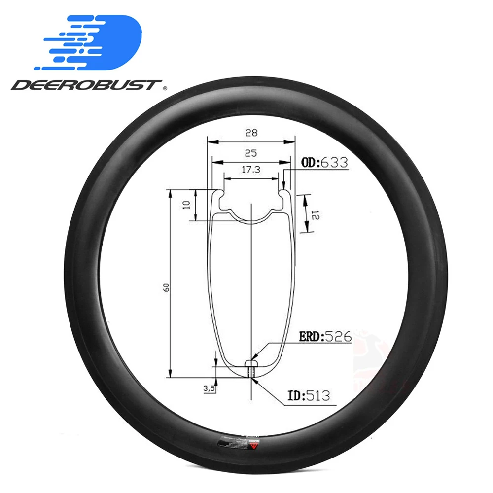 500g Tubeless ready 700c 60mm x 25mm Carbon Clincher Road Bike Rims Bicycle Rim U Shape Wheel Basalt Brake Surface 20 24 Holes
500g Tubeless ready 700c 60mm x 25mm Carbon Clincher Road Bike Rims Bicycle Rim U Shape Wheel Basalt Brake Surface 20 24 Holes