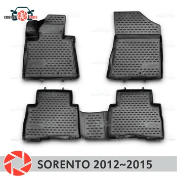 Floor mats for Kia Sorento 2012~2015 rugs non slip polyurethane dirt protection interior car styling accessories
Floor mats for Kia Sorento 2012~2015 rugs non slip polyurethane dirt protection interior car styling accessories