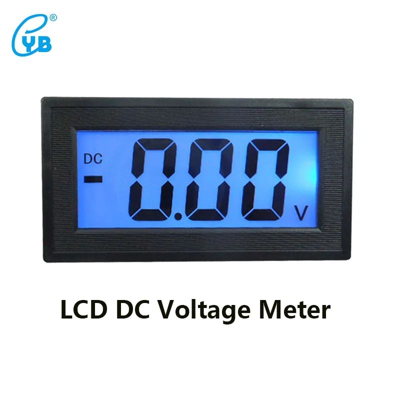 YB5135D DC Voltage Meter Three And A Half LCD Liquid Crystal DC Digital Voltmeter Digital Voltage Meter Head ICL 7106
YB5135D DC Voltage Meter Three And A Half LCD Liquid Crystal DC Digital Voltmeter Digital Voltage Meter Head ICL 7106