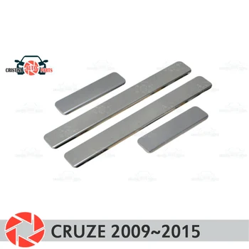 Door sills for Chevrolet Cruze 2009~2015 step plate inner trim accessories protection scuff car styling decoration clear
Door sills for Chevrolet Cruze 2009~2015 step plate inner trim accessories protection scuff car styling decoration clear