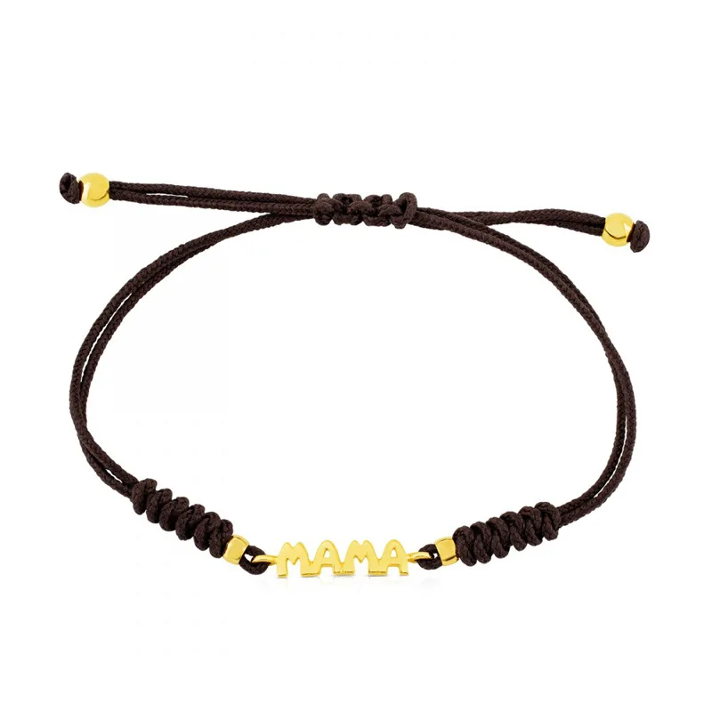 New Bear style stainless MAMA letter Charms Macrame Braiding Bracelet Stainless Mother Party Gift Jewelry Pulsera mujer
New Bear style stainless MAMA letter Charms Macrame Braiding Bracelet Stainless Mother Party Gift Jewelry Pulsera mujer