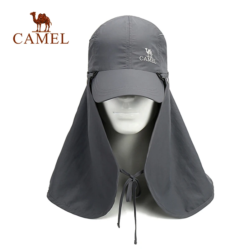 CAMEL Unisex Outdoor Sport Visor Hat UV Protection Windproof Breathable Comfortable Face Neck Cover Hiking Camping Fishing Cap
CAMEL Unisex Outdoor Sport Visor Hat UV Protection Windproof Breathable Comfortable Face Neck Cover Hiking Camping Fishing Cap
