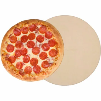 BBQ Ceramic kamado spare parts Pizza Stone work for 18 inch kamado Diameter 33.8CM
BBQ Ceramic kamado spare parts Pizza Stone work for 18 inch kamado Diameter 33.8CM