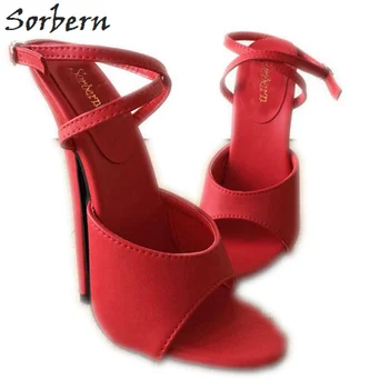 Sorbern Wrap Strap Sandals High Heels Open Toe Mistress Stiletto High Heel Fetish Shoes Summer Women Sandals Slingbacks Red
Sorbern Wrap Strap Sandals High Heels Open Toe Mistress Stiletto High Heel Fetish Shoes Summer Women Sandals Slingbacks Red