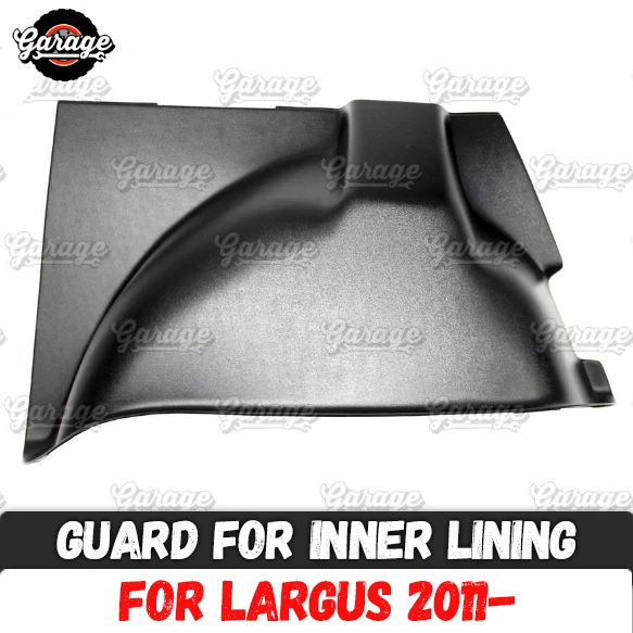 

Guards of inner lining for Lada Largus 2011- on wheel arches ABS plastic accessories protect interior molding car styling tuning