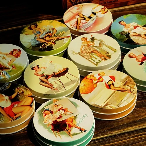 10pc/lot Classic Lady Printing Round Tin Box Metal Storage Box Retro Jewelry Case Candy Box Vintage Style pill case
10pc/lot Classic Lady Printing Round Tin Box Metal Storage Box Retro Jewelry Case Candy Box Vintage Style pill case