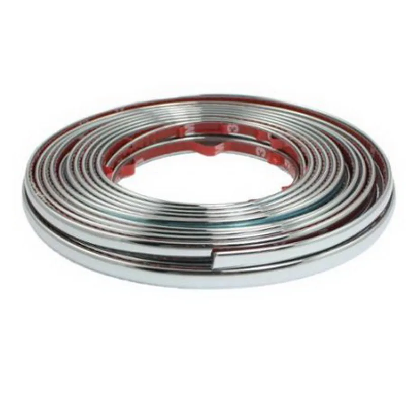 2M Silver 8mm DIY Universal For Car Chrome Side Mirror Edge Moulding Trim Strip Bumper Tailgate Trunk Interior Mirror Flexible
2M Silver 8mm DIY Universal For Car Chrome Side Mirror Edge Moulding Trim Strip Bumper Tailgate Trunk Interior Mirror Flexible