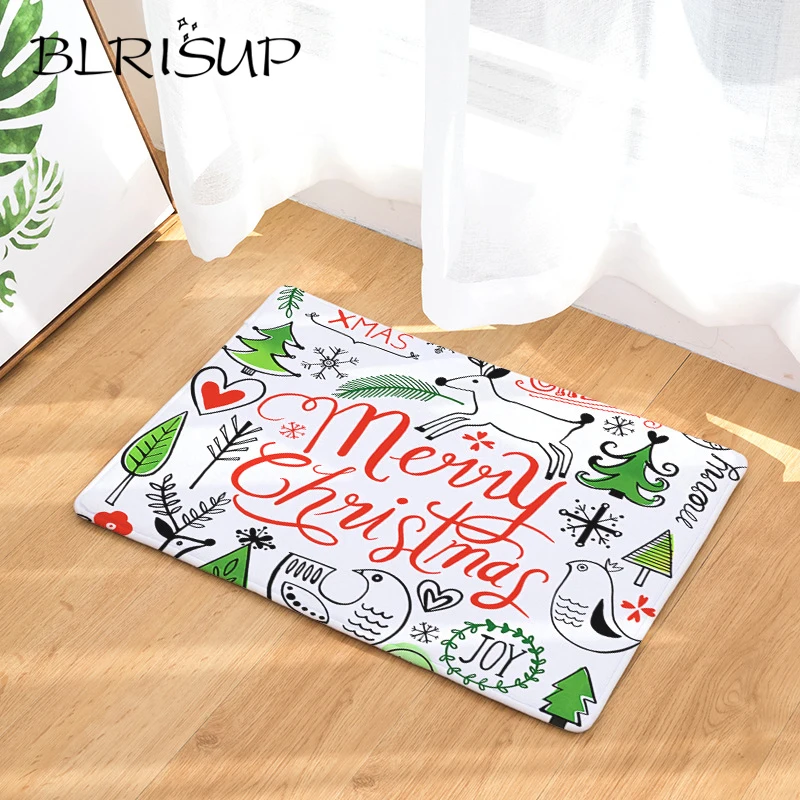 BLRISUP Christmas Decor Doormat Bedroom Washroom Anti-Slip Dust-Proof Floor Mat Kitchen Toilet Carpet Christmas Carpet Door Mat
BLRISUP Christmas Decor Doormat Bedroom Washroom Anti-Slip Dust-Proof Floor Mat Kitchen Toilet Carpet Christmas Carpet Door Mat