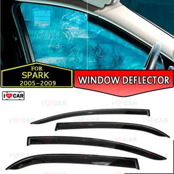 Window deflector for Chevrolet Spark 2005-2009 car window deflector wind guard vent sun rain visor cover car styling decor
Window deflector for Chevrolet Spark 2005-2009 car window deflector wind guard vent sun rain visor cover car styling decor