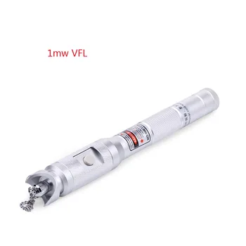 Optic visual Fault Locator 1km SC FC ST connector 1mw silvery color 1pcs no shipping fee 
Optic visual Fault Locator 1km SC FC ST connector 1mw silvery color 1pcs no shipping fee