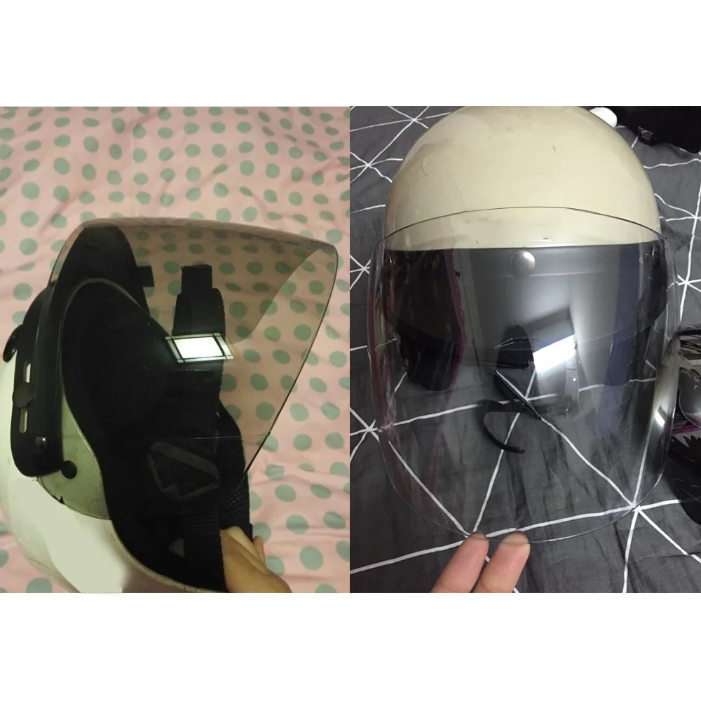 Universal 3 Snap Flip Up Visor Shield Lens for Retro Open Face Motorcycle Helmet Motorcycle protective equipment
Universal 3 Snap Flip Up Visor Shield Lens for Retro Open Face Motorcycle Helmet Motorcycle protective equipment