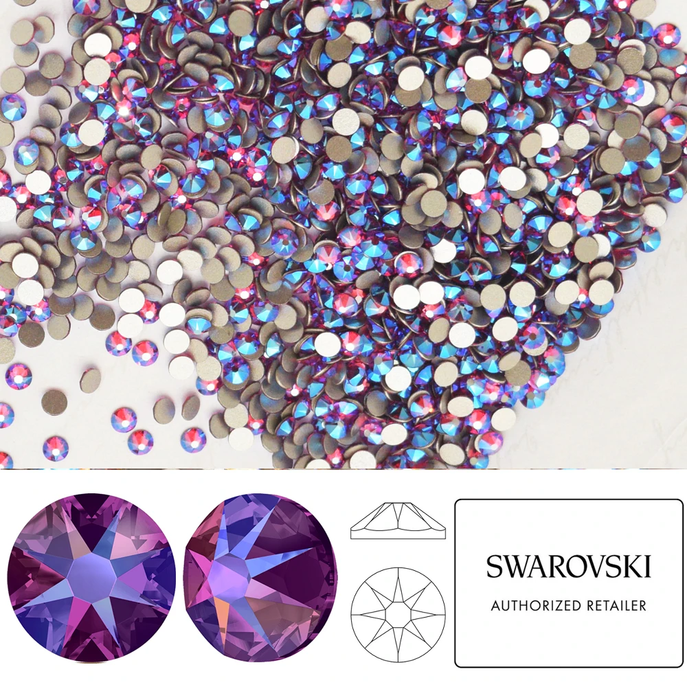 NEW Effect Swarovski Elements Fuchsia Shimmer ( 502 SHIM ) ( ss5 - ss30 ) ( No Hotfix ) Flat Back Crystal Loose Rhinestone DIY
NEW Effect Swarovski Elements Fuchsia Shimmer ( 502 SHIM ) ( ss5 - ss30 ) ( No Hotfix ) Flat Back Crystal Loose Rhinestone DIY