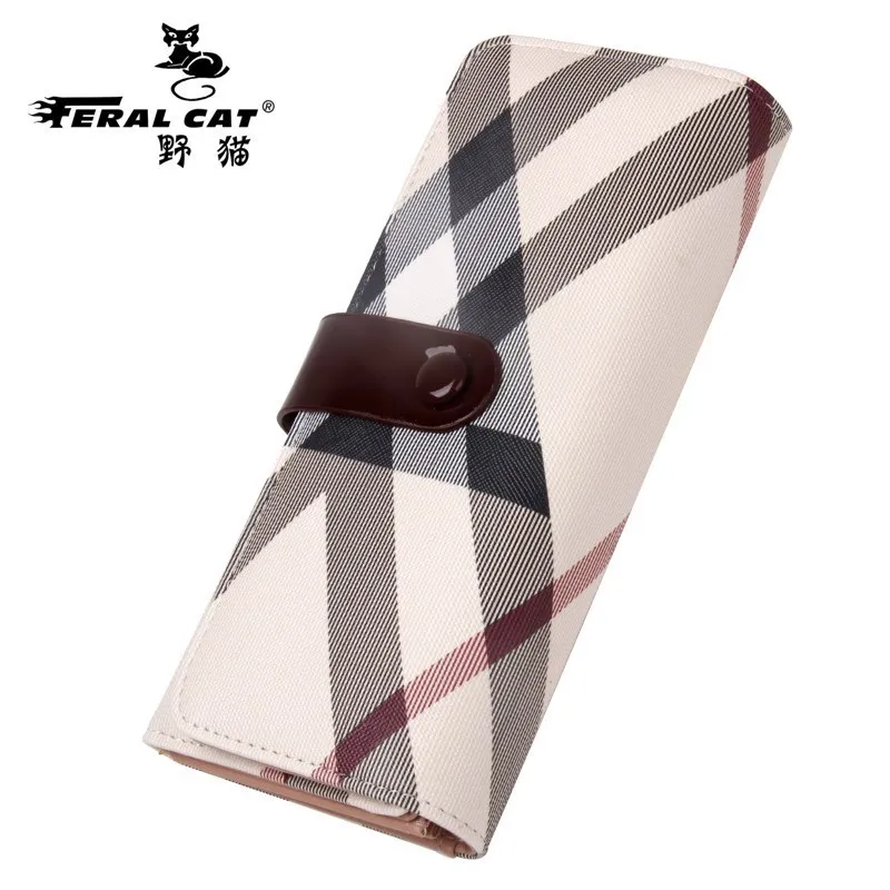 FERAL CAT 2017 New Simple Ladies Design High Quality Genuine Bags Clutch Wallet Fashion Dollar Price Long Purse Card Hol
FERAL CAT 2017 New Simple Ladies Design High Quality Genuine Bags Clutch Wallet Fashion Dollar Price Long Purse Card Hol