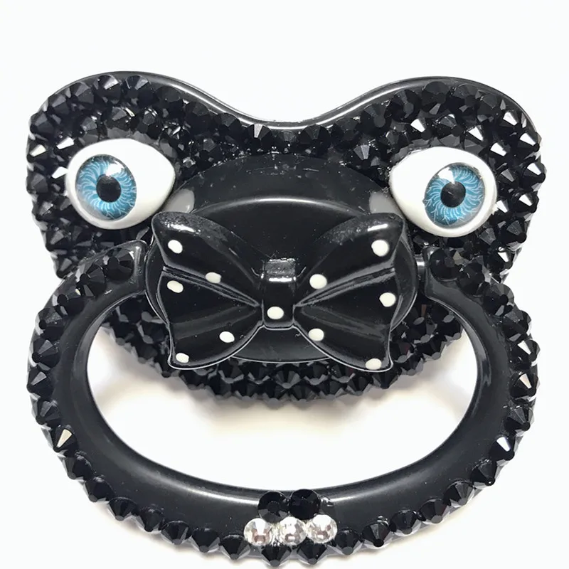 MIYOCAR unique handmade bling black adult pacifier Adult Sized Cute Gem Pacifier Dummy ABDL Silicone Nipple pacifier
MIYOCAR unique handmade bling black adult pacifier Adult Sized Cute Gem Pacifier Dummy ABDL Silicone Nipple pacifier
