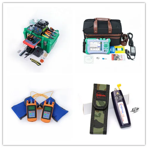 FTTx KOMSHINE QX50-MM OTDR + FX37 Fusion Splicer w/ Fiber Cleaver, Visual Fault Locator + Optical Power Meter & Light Source
FTTx KOMSHINE QX50-MM OTDR + FX37 Fusion Splicer w/ Fiber Cleaver, Visual Fault Locator + Optical Power Meter & Light Source