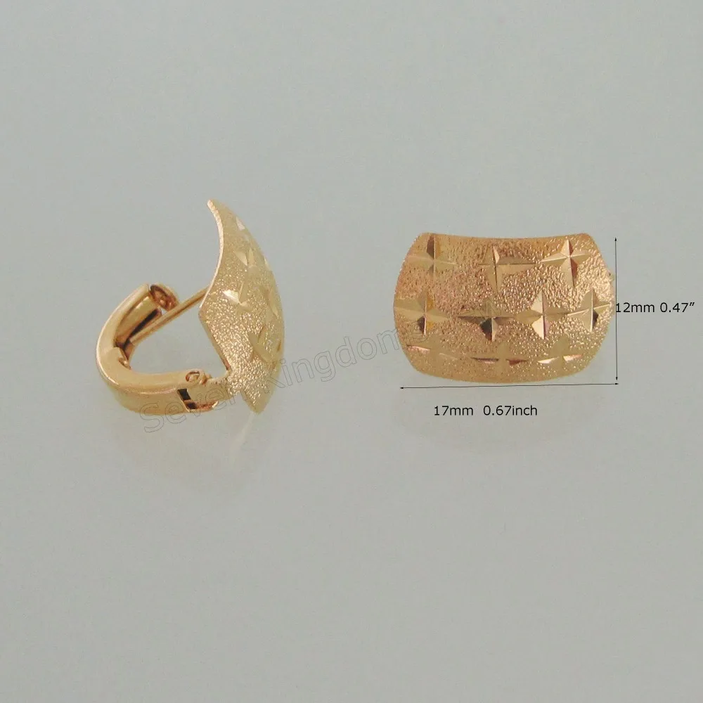 CUTE STAR CARVED SCRUB DIMENSION 12mm*17mm - YELLOW GOLD GP - GOLD OVERLAY STUD EARRING
CUTE STAR CARVED SCRUB DIMENSION 12mm*17mm - YELLOW GOLD GP - GOLD OVERLAY STUD EARRING