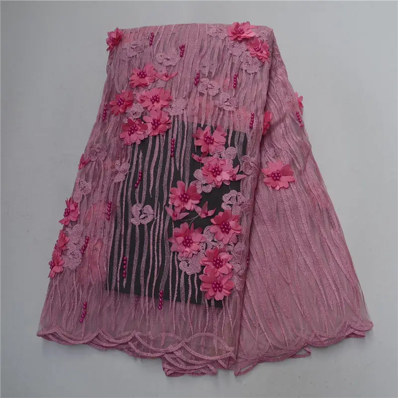 2018 High quality african french 3d lace fabric with beads Fashion 3D flower lace fabric mesh net lace fabric
2018 High quality african french 3d lace fabric with beads Fashion 3D flower lace fabric mesh net lace fabric