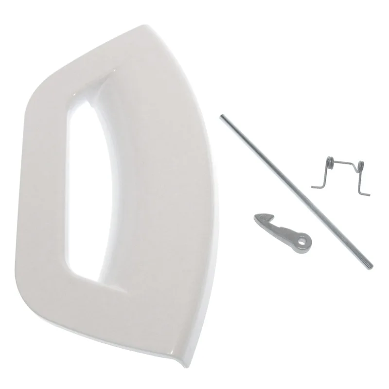 Washing Machine White Door Handle Kit Replacement For Hotpoint Ariston Indesit - C00285747
Washing Machine White Door Handle Kit Replacement For Hotpoint Ariston Indesit - C00285747